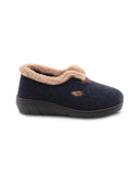 Pantofola in tessuto da donna
