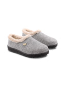 Pantofola in tessuto da donna