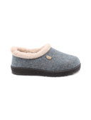Pantofola in tessuto da donna