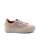 Sneaker slip on in morbida pelle donna