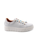 Sneaker slip on in morbida pelle donna