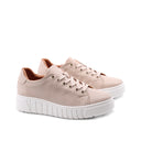 Sneaker in morbida pelle da donna