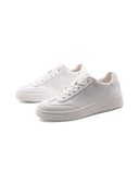 Sneaker bianca in pelle da donna
