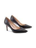 Décolleté nera con tacco a spillo donna