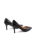 Décolleté nera con tacco a spillo donna