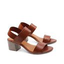 Sandalo da donna in pelle