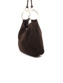 Sarzana borsa scamosciata da donna