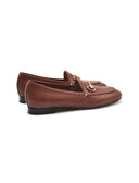 Mocassino in vera pelle da donna