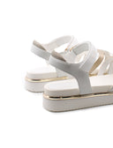 Sandalo donna con dettagli glitter