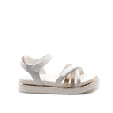 Sandalo donna con dettagli glitter