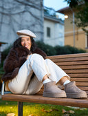 Stivaletto platform da donna