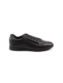 Cordusio sneaker in pelle con zip uomo