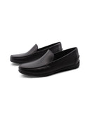 Siron mocassino nero in pelle da uomo