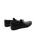 Siron mocassino nero in pelle da uomo