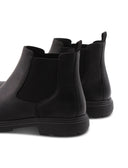 Meiern chelsea nero in pelle da uomo