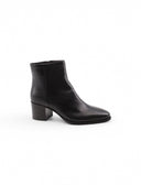 Stivaletto ankle boot nero in pelle