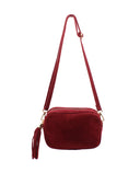 Vanessa borsa in pelle con nappine