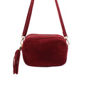 Vanessa borsa in pelle con nappine