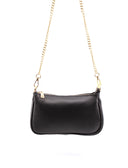 Venus-2 borsa in pelle con catena oro