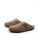 Sabot scamosciato in vera pelle da uomo