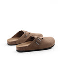 Sabot scamosciato in vera pelle da uomo