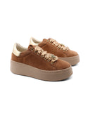 Sneaker gioiello con suola platform
