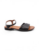 Sandalo in pelle con cinturino da donna