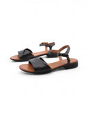 Sandalo in pelle con cinturino da donna