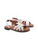 Sandalo in pelle da donna