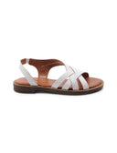Sandalo in pelle da donna
