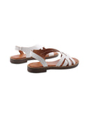 Sandalo in pelle da donna