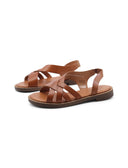 Sandalo in pelle da donna