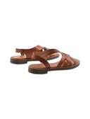 Sandalo in pelle da donna