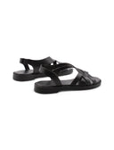 Sandalo in pelle da donna