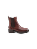 Stivaletto in pelle con zip da donna