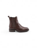 Stivaletto in pelle con zip da donna