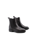 Stivaletto in pelle con zip da donna