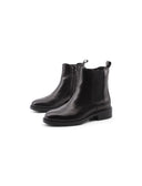 Stivaletto in pelle con zip da donna