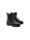 Stivaletto con zip frontale da donna
