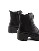 Stivaletto con zip frontale da donna