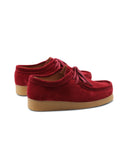 Scarpa stringata scamosciata da donna