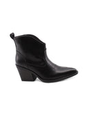 Stivaletto texano nero da donna