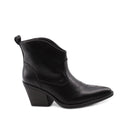 Stivaletto texano nero da donna