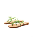 Sandalo infradito da donna con strass