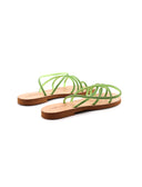 Sandalo infradito da donna con strass