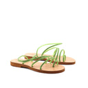 Sandalo infradito da donna con strass
