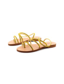 Sandalo infradito da donna con strass