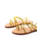 Sandalo infradito da donna con strass