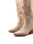 Stivale texano da donna con ricami