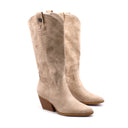 Stivale texano da donna con ricami